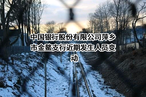 中国银行股份有限公司萍乡市金鳌支行