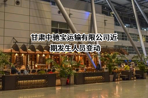 甘肃中驰宝运输有限公司