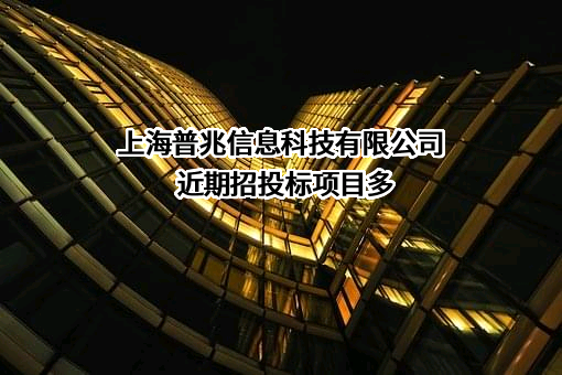 上海普兆信息科技有限公司