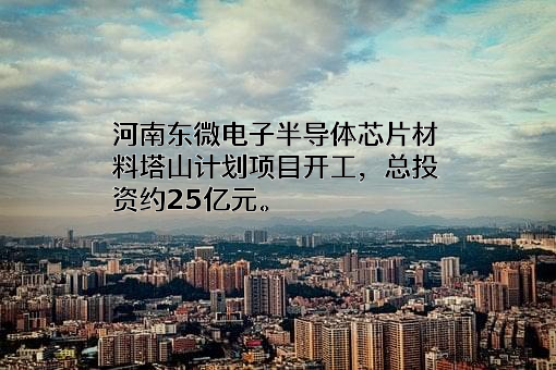 河南东微电子材料有限公司