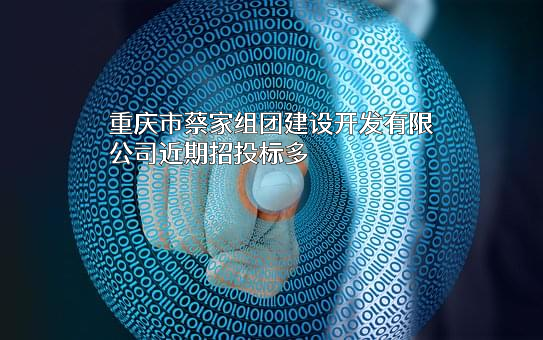 重庆市蔡家组团建设开发有限公司