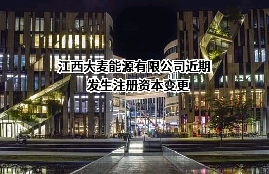 江西大麦能源有限公司
