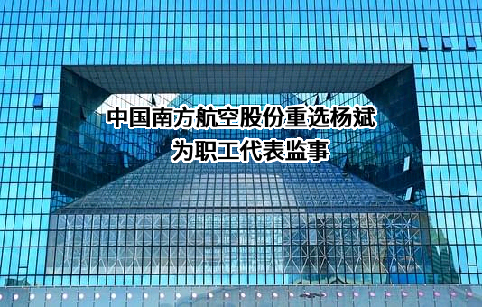 中国南方航空股份重选杨斌为职工代表监事