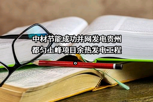 中材节能股份有限公司