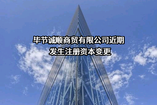 毕节诚顺商贸有限公司