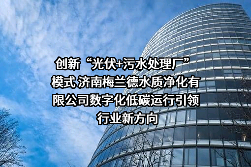 济南梅兰德水质净化有限公司