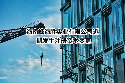 海南峰海胜实业有限公司