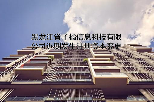 黑龙江省子橘信息科技有限公司