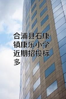 合浦县石康镇康乐小学