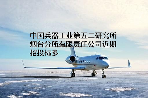 中国兵器工业第五二研究所烟台分所有限责任公司