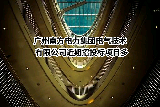 广州南方电力集团电气技术有限公司