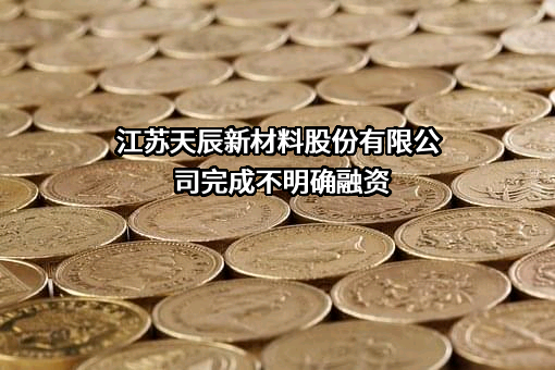 江苏天辰新材料股份有限公司