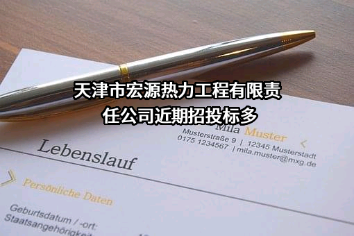天津市宏源热力工程有限责任公司
