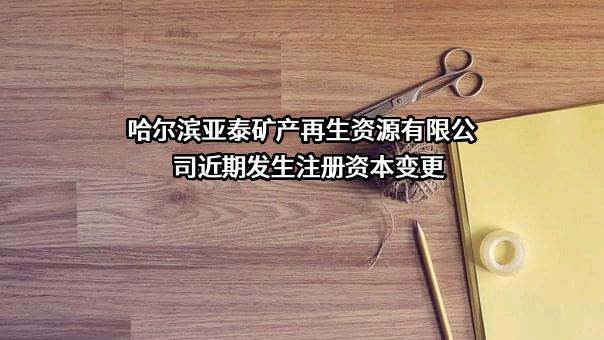 哈尔滨亚泰矿产再生资源有限公司