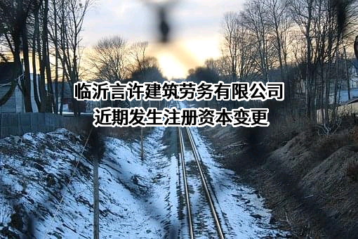 临沂言许建筑劳务有限公司