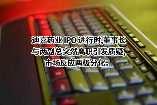 迪嘉药业集团股份有限公司