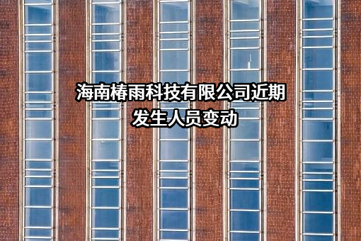 海南椿雨科技有限公司