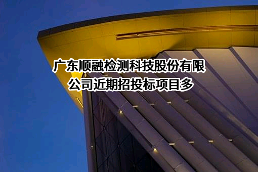 广东顺融检测科技股份有限公司