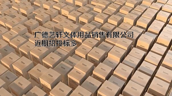 广德艺轩文体用品销售有限公司