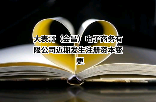 大表哥（会昌）电子商务有限公司