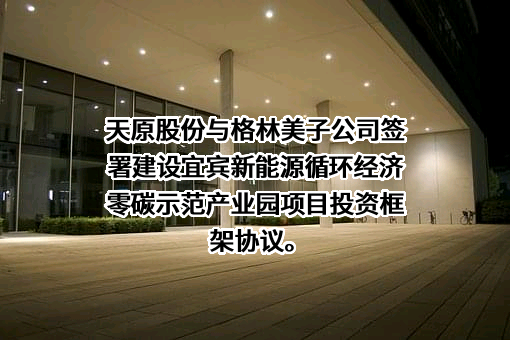 宜宾天原集团股份有限公司