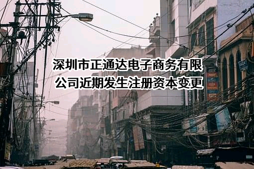 深圳市正通达电子商务有限公司