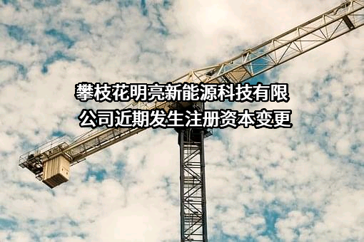 攀枝花明亮新能源科技有限公司