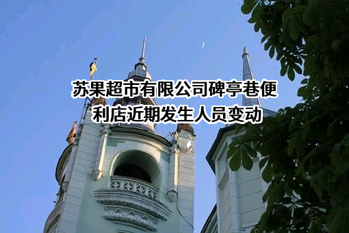苏果超市有限公司碑亭巷便利店