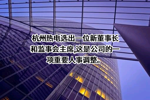 杭州热电集团股份有限公司