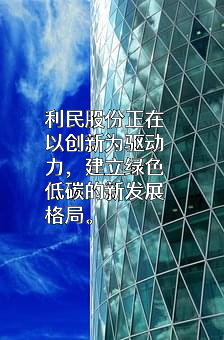 利民控股集团股份有限公司
