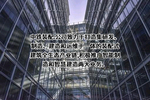 中铁装配式建筑股份有限公司