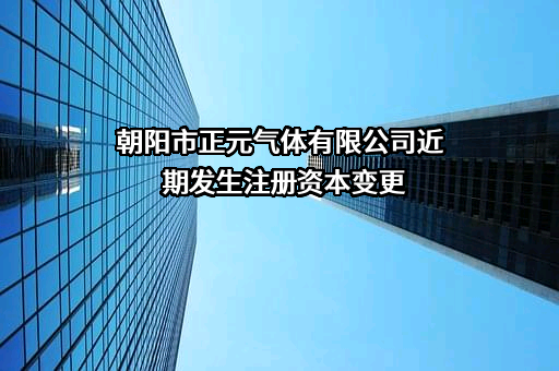 朝阳市正元气体有限公司