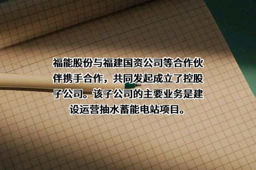 福建福能股份有限公司