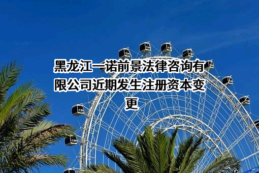 黑龙江一诺前景法律咨询有限公司