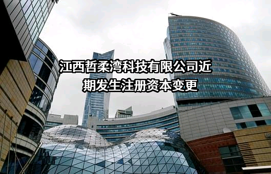 江西哲柔湾科技有限公司