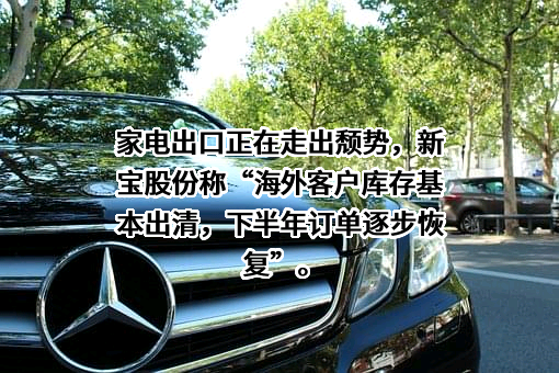 广东新宝电器股份有限公司
