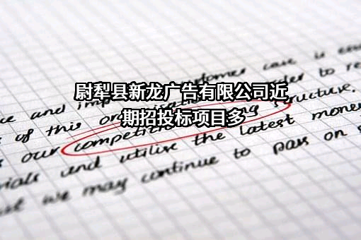 尉犁县新龙广告有限公司