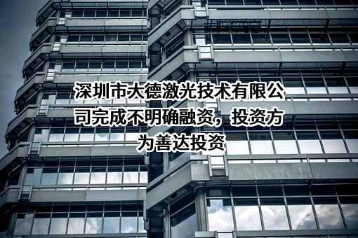 深圳市大德激光技术有限公司