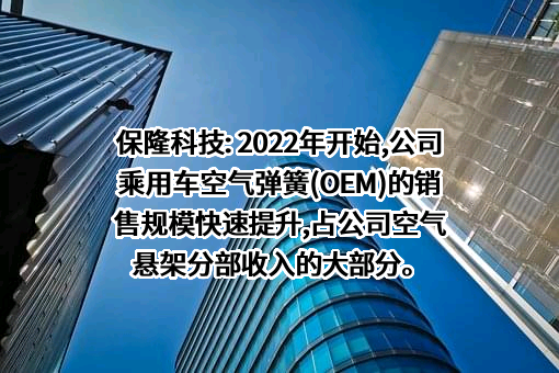 上海保隆汽车科技股份有限公司