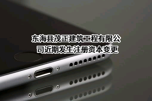 东海县茂正建筑工程有限公司