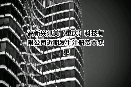 高新兴讯美（重庆）科技有限公司
