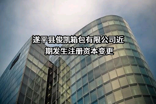 遂平县俊凯箱包有限公司