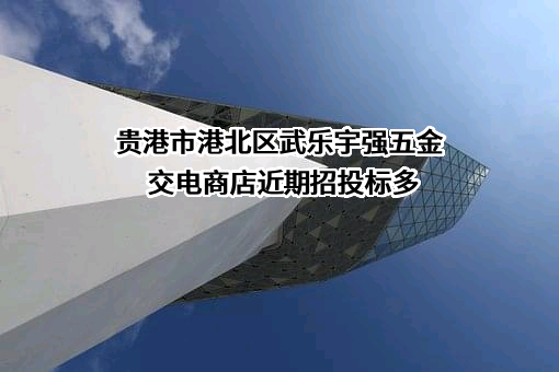 贵港市港北区武乐宇强五金交电商店