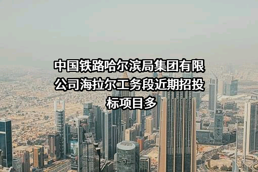 中国铁路哈尔滨局集团有限公司海拉尔工务段