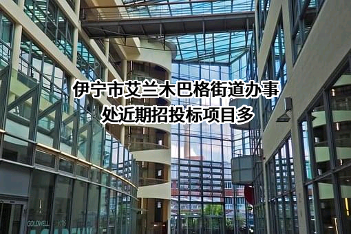 伊宁市艾兰木巴格街道办事处