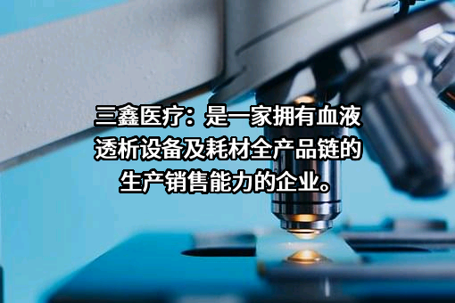 江西三鑫医疗科技股份有限公司