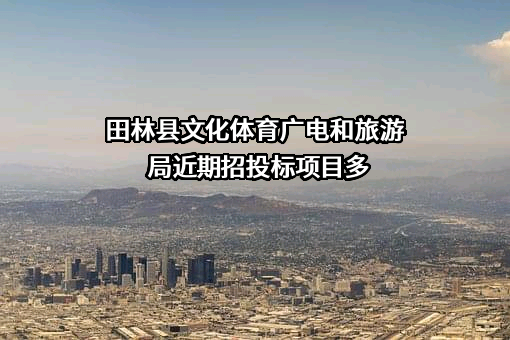 田林县文化体育广电和旅游局