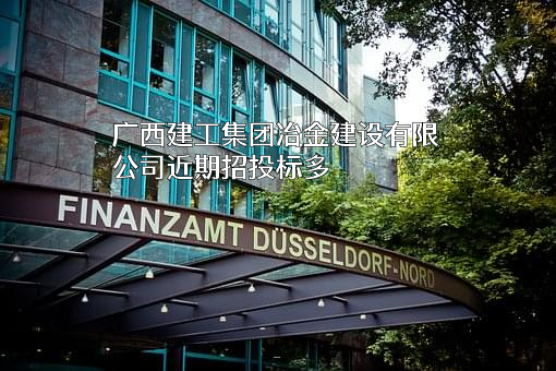 广西建工集团冶金建设有限公司近期招投标项目多