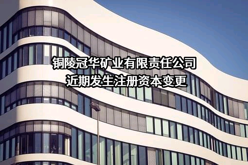 铜陵冠华矿业有限责任公司