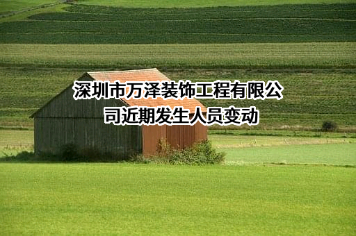 深圳市万泽装饰工程有限公司